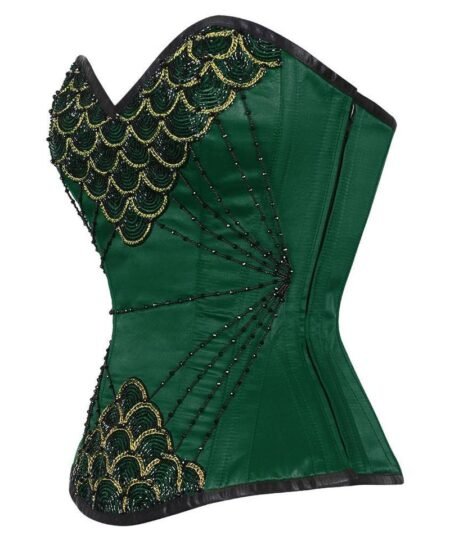 Green Couture Corset waisttraine.com