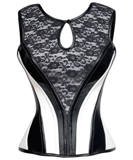 Lace Mesh Corset waisttraine.com