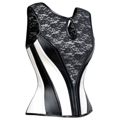 Lace Mesh Corset waisttraine.com