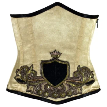 Underbust Sequined Couture Corset waisttraine.com