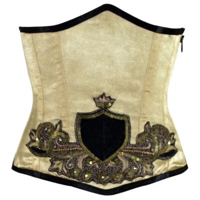 Underbust Sequined Couture Corset waisttraine.com