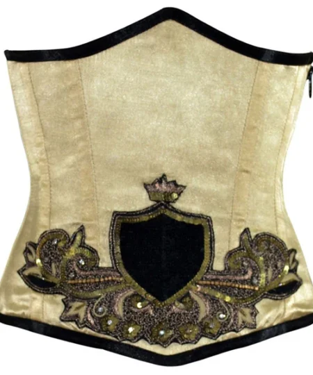 Underbust Sequined Couture Corset waisttraine.com