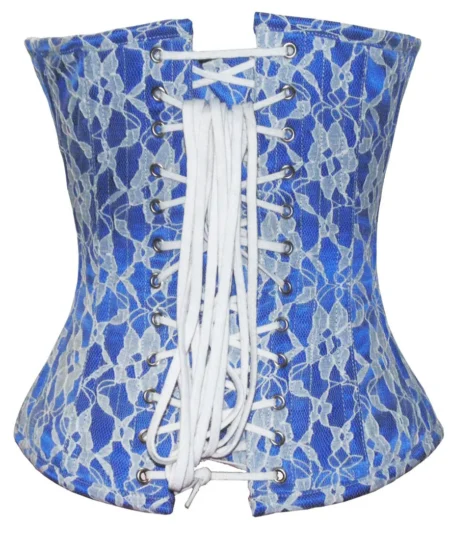 White Lace Corset waisttraine.com