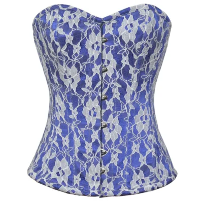 White Lace Corset waisttraine.com