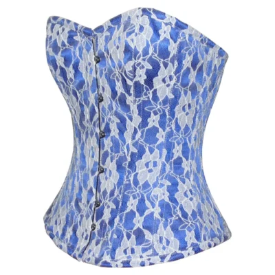 White Lace Corset waisttraine.com