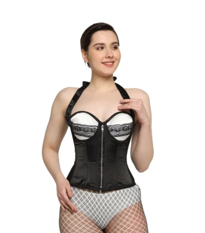 Waist Reducing Satin Corset waisttraine.com