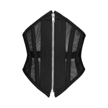 Mesh Black Corset waisttraine.com