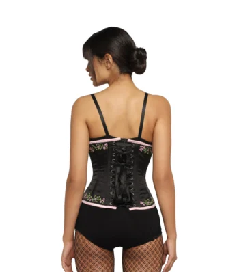 Flower Embroidered Corset waisttraine.com