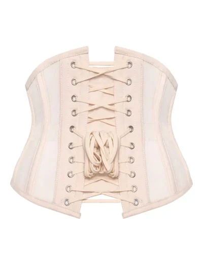 Nude Mesh Corset waisttraine.com