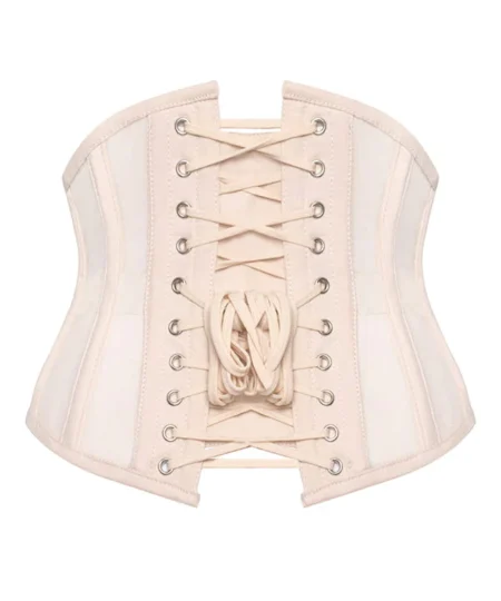 Nude Mesh Corset waisttraine.com