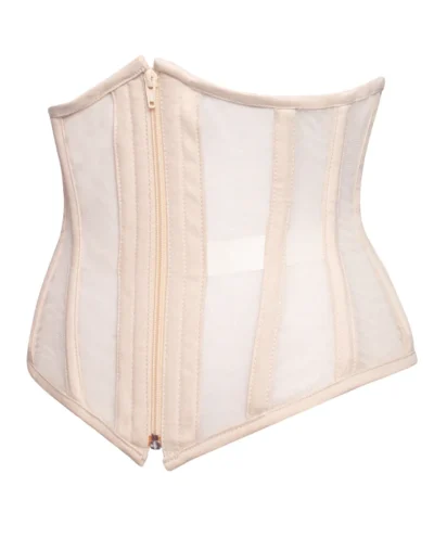 Nude Mesh Corset waisttraine.com