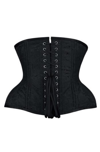 Black Curvy Waist Trainer Classic Corset For Woman