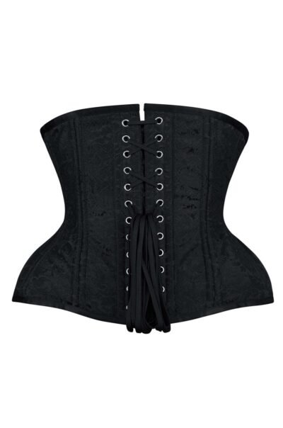 Black Curvy Waist Trainer Classic Corset For Woman