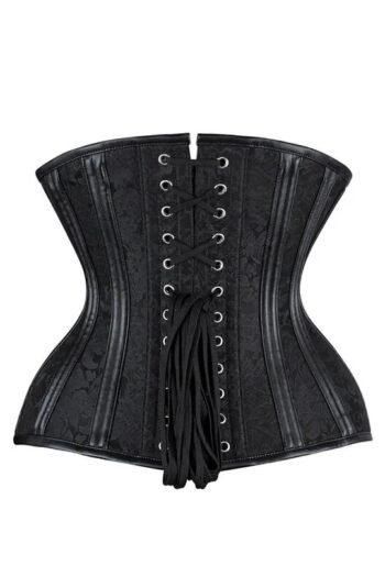 Black Gothic Best Waist Trainer Corset For Curvy Women