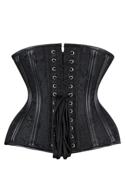 Black Gothic Best Waist Trainer Corset For Curvy Women