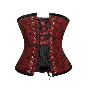 Brocade Underbust Waist Training Corset