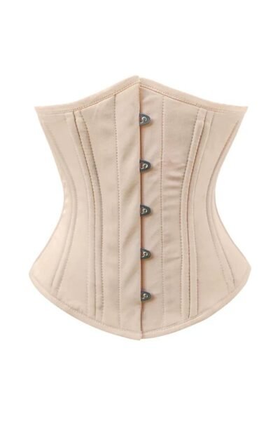 Cotton Waist Trainer Beige Corset For Women