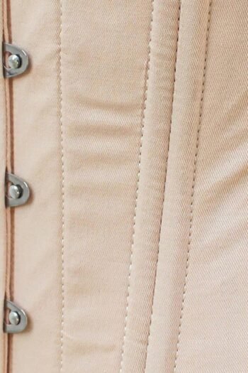 Cotton Waist Trainer Beige Corset For Women