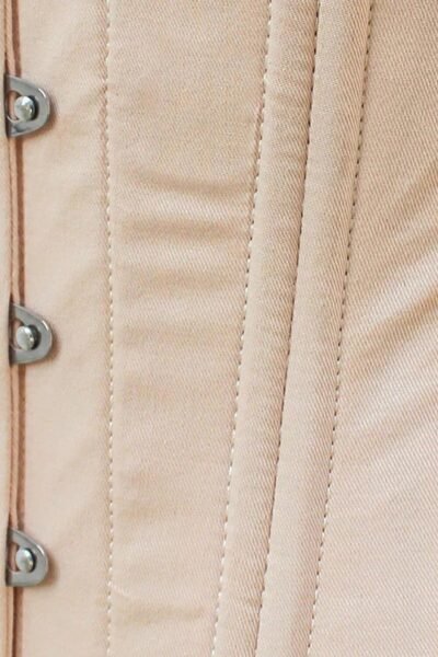 Cotton Waist Trainer Beige Corset For Women