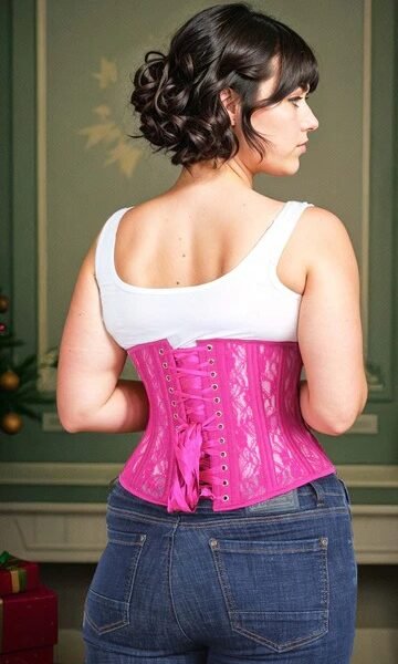 Pink Waspie Waist Trainer For Women
