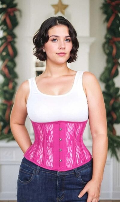 Pink Waspie Waist Trainer For Women