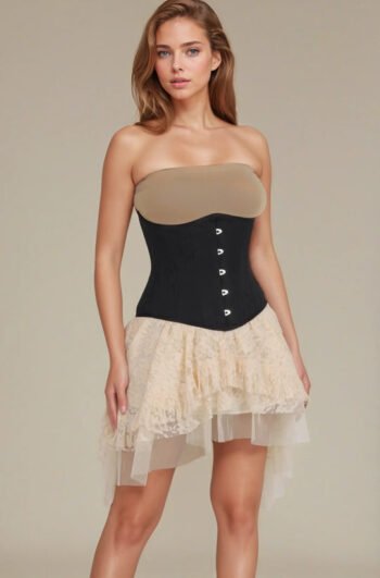 Underbust Gothic Waist Trainer Corset