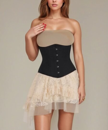 Underbust Gothic Waist Trainer Corset
