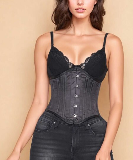 Black Waist Trainer Wapsie Corset