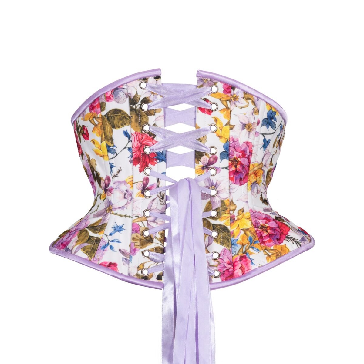 Cotton Summer Corset Waspie Hourglass Short Torso