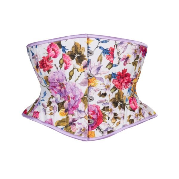 Cotton Summer Corset Waspie Hourglass Short Torso
