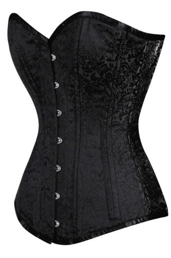 Gothic Brocade Waist Trainer Corset