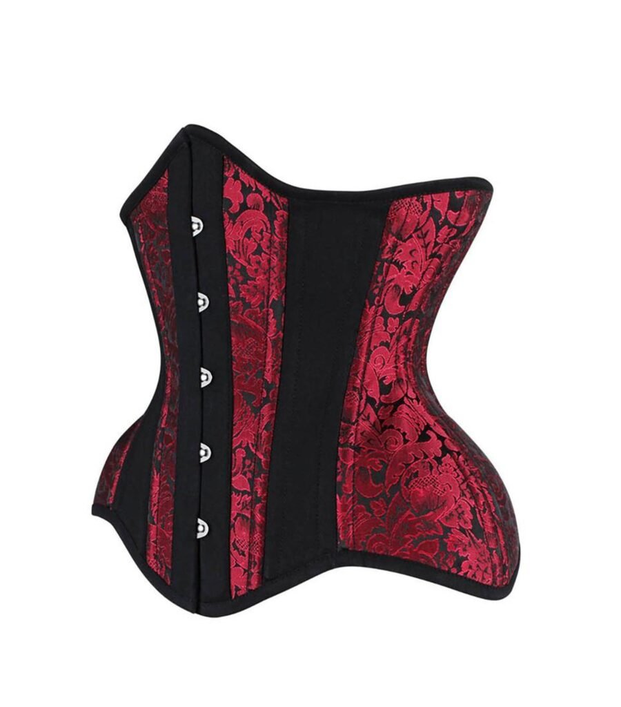 Heavy Duty Brocade Curvy Waist Trainer Corset