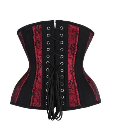Heavy Duty Brocade Curvy Waist Trainer Corset