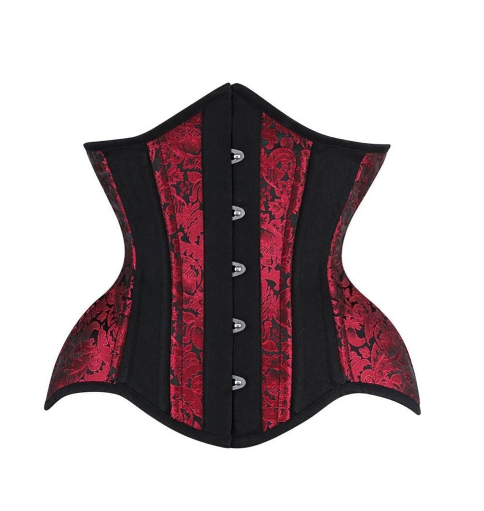 Heavy Duty Brocade Curvy Waist Trainer Corset