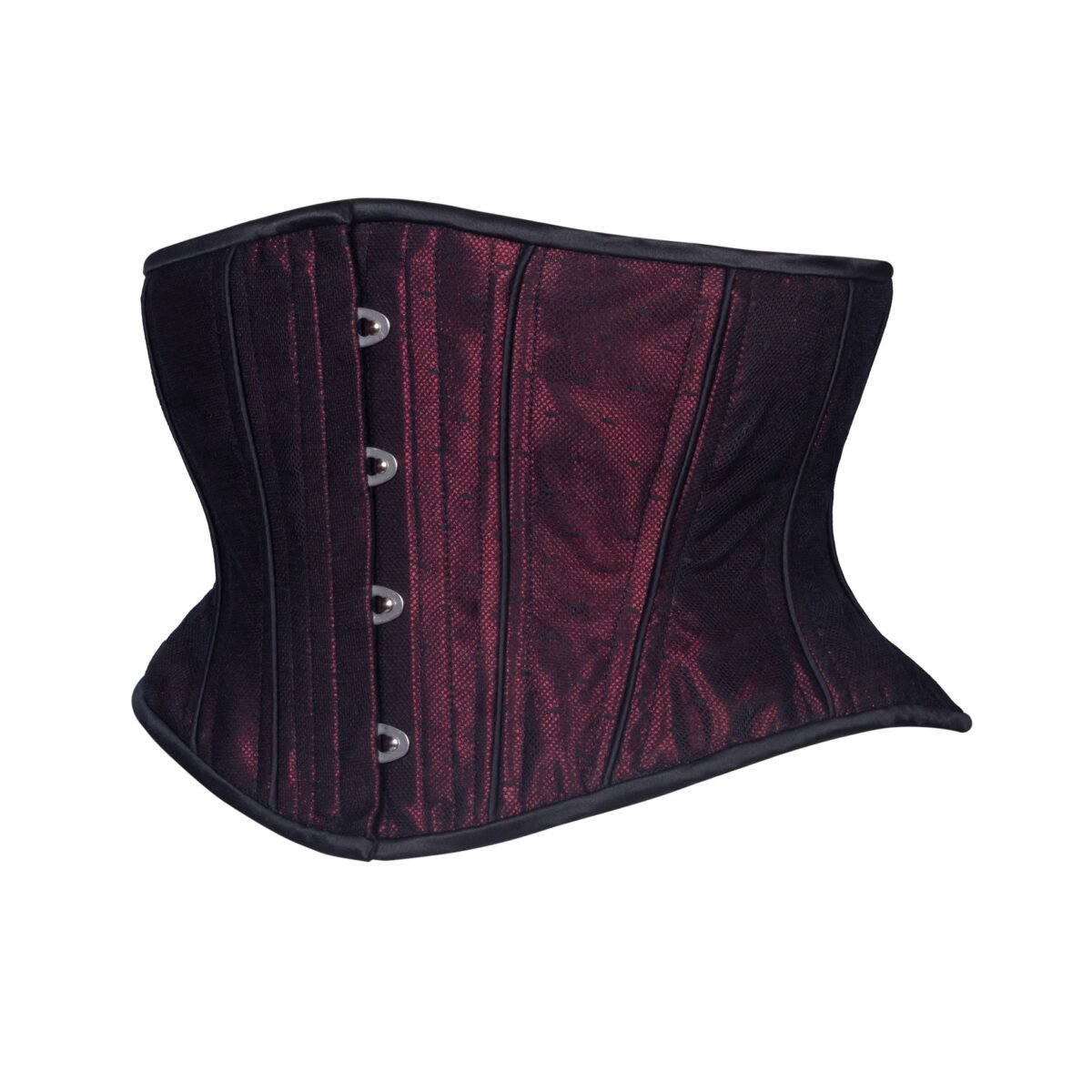 Red Short Hourglass Corset Waspie
