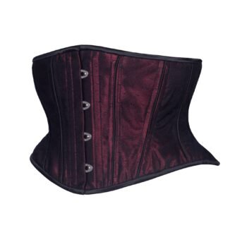 Red Short Hourglass Corset Waspie