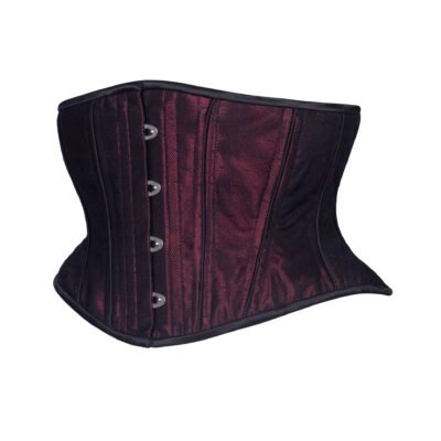 Red Short Hourglass Corset Waspie