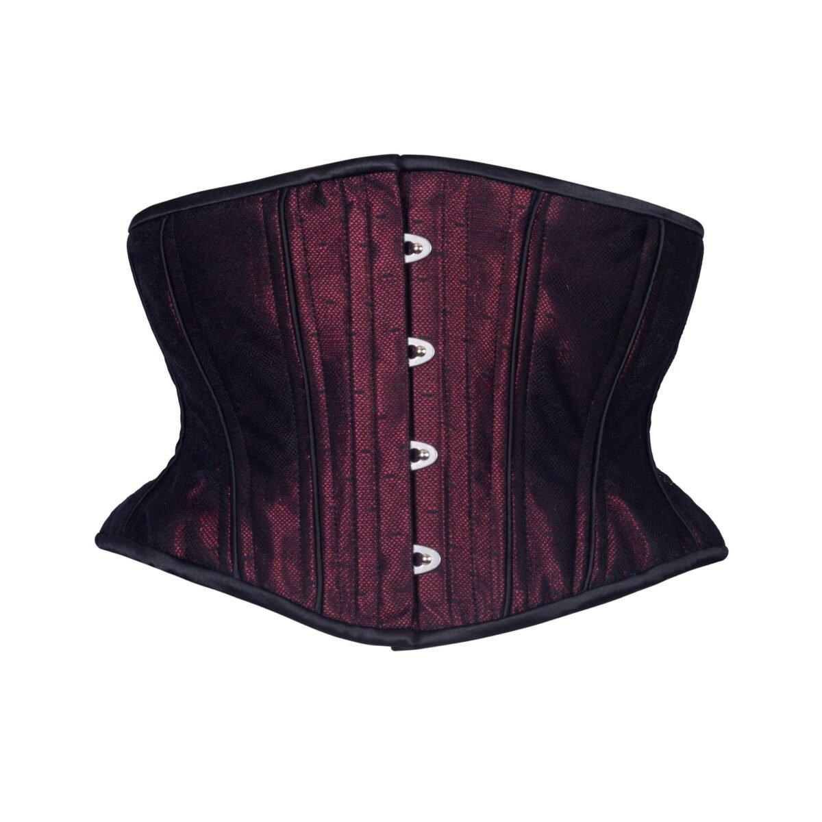 Red Short Hourglass Corset Waspie