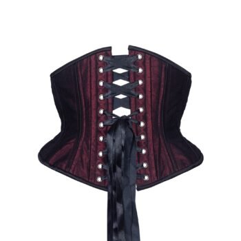 Red Short Hourglass Corset Waspie