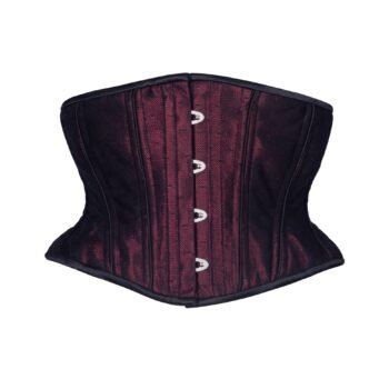 Red Short Hourglass Corset Waspie
