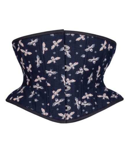 Steel Boned Short Torso Waspie Corset