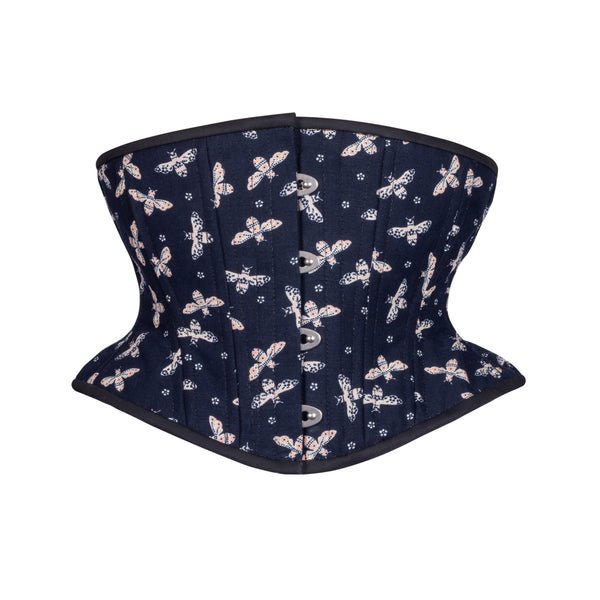 Steel Boned Short Torso Waspie Corset