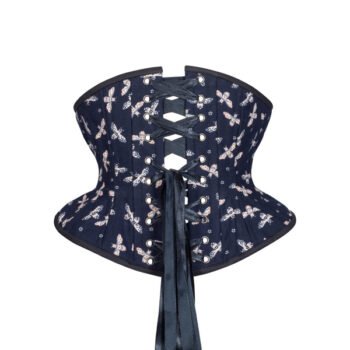 Steel Boned Short Torso Waspie Corset