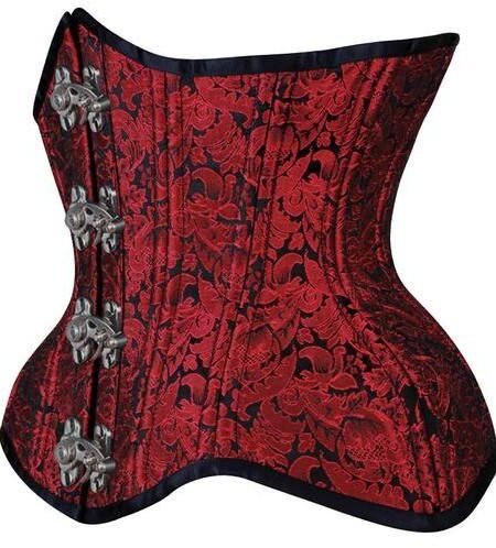 Steel Boned Underbust Waist Trainer Corset