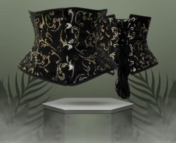 Brocade Waspie Waist Trainer Corset