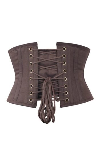 Busk Waspie Corset Steampunk Waist Cincher Belt