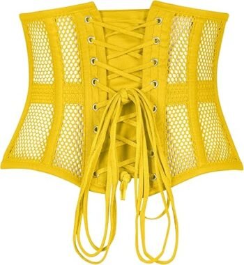 Lace Up Underbust Waspie Corset Top Custom Corset