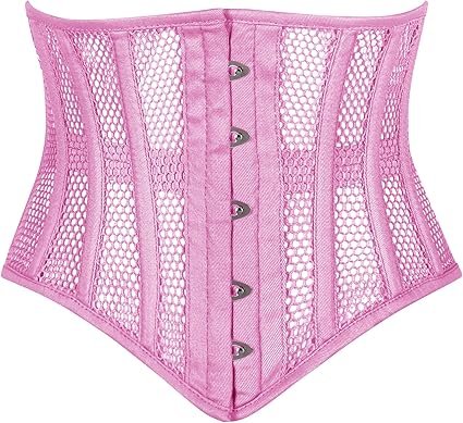 Mesh Waspie Cupless Corset Belt Gothic Custom Corset