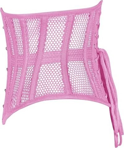 Mesh Waspie Cupless Corset Belt Gothic Custom Corset