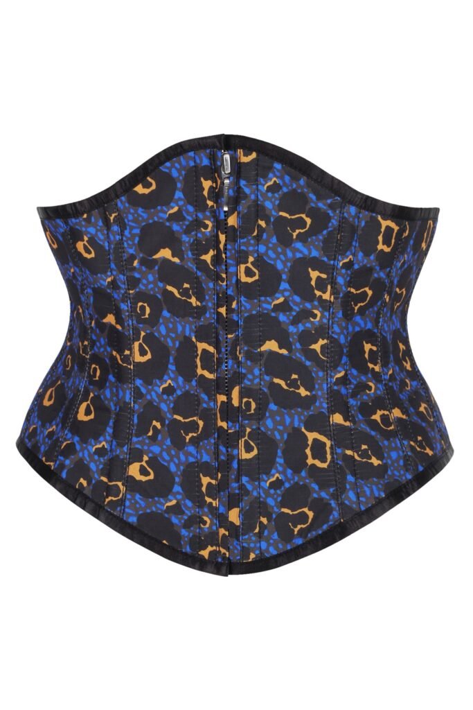 Printed Waspie Cotton Corset